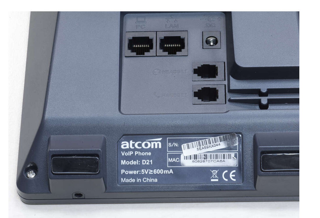 ATCOM ] ATCOM D38 — IP-телефон (6 SIP линий, цветной LCD 2,4